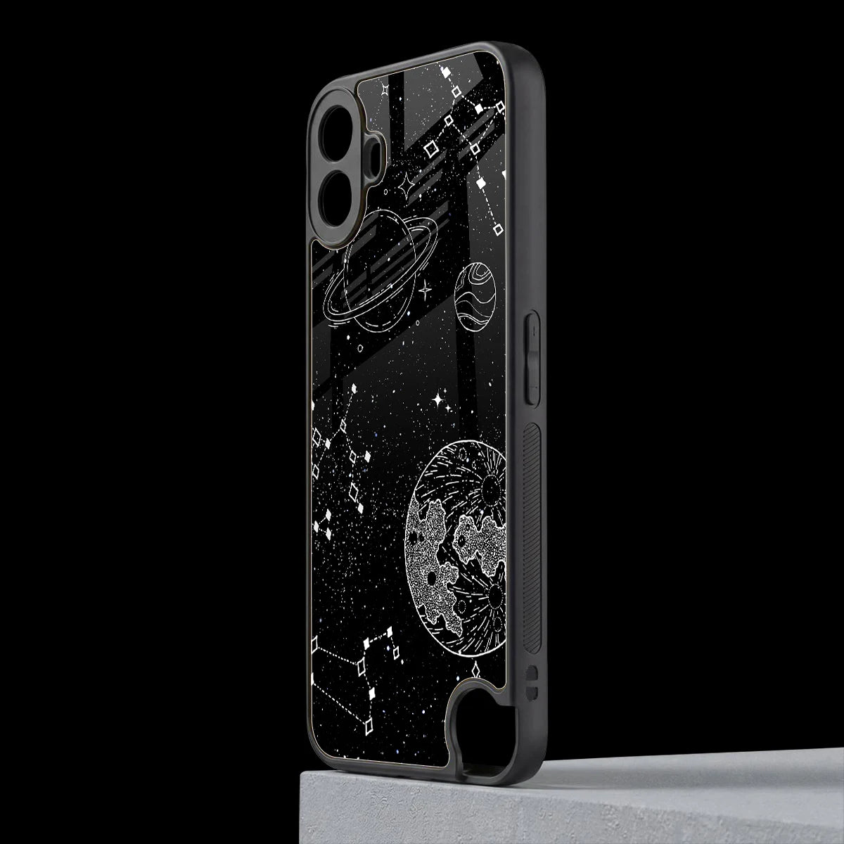 Stellar Voyage cmf nothing phone 1 mobile cover | shockproof glass phone case