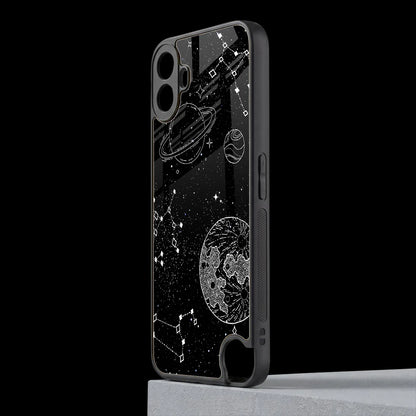 Stellar Voyage cmf nothing phone 1 mobile cover | shockproof glass phone case
