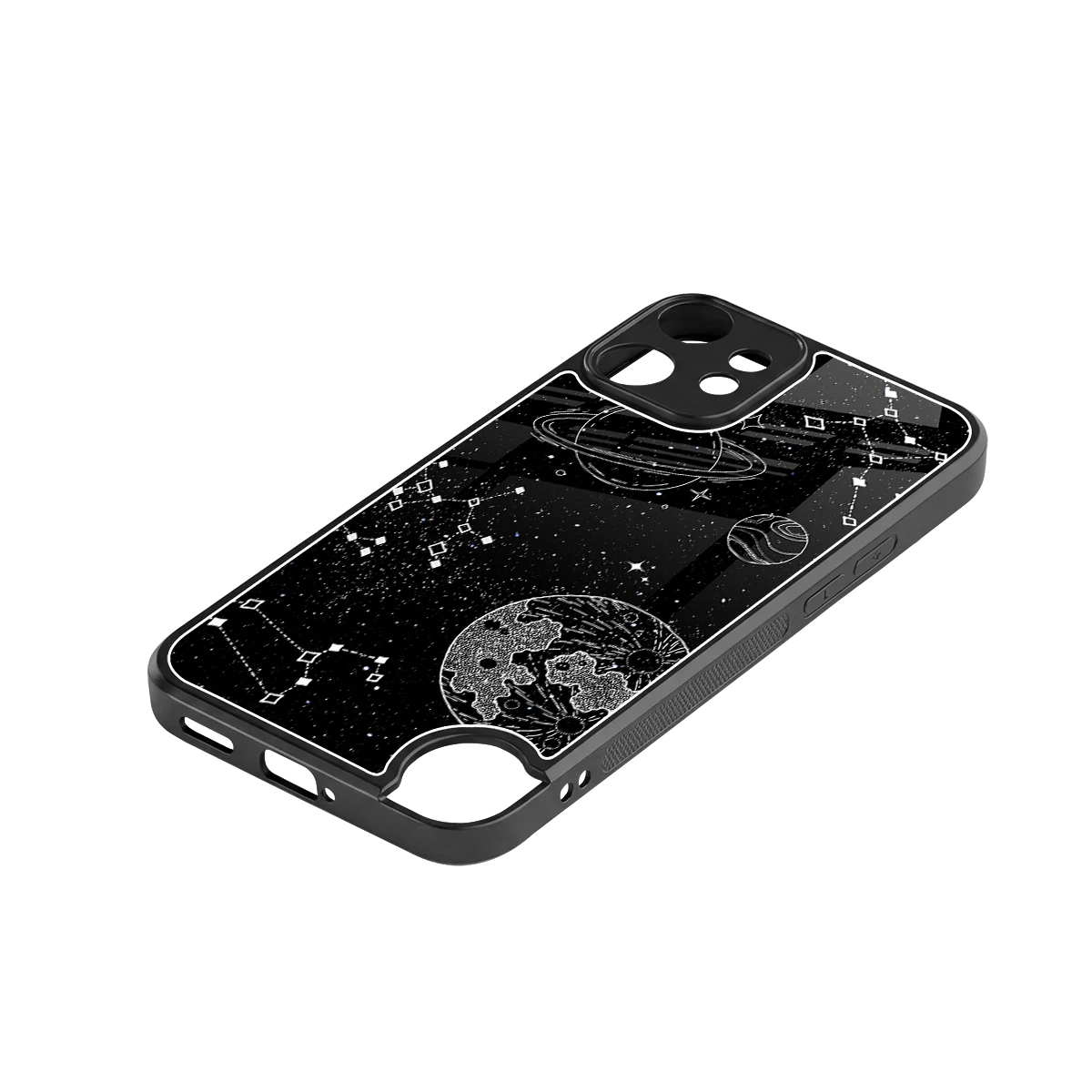 Stellar Voyage stylish phone case for cmf nothing phone 2 pro | glossy glass and slim fit