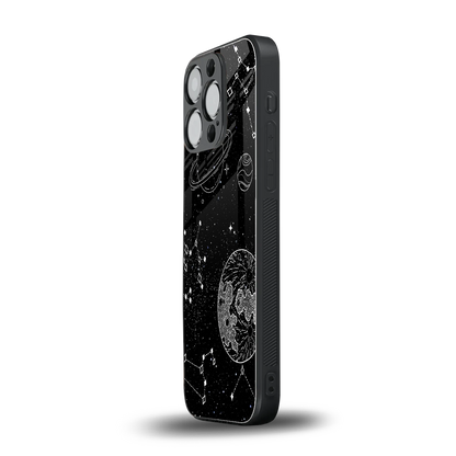 Stellar Voyage iphone 13 pro mobile cover | shockproof glass phone case