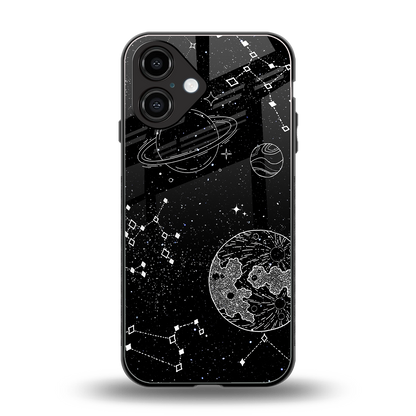 Stellar Voyage Phone Case for Iphone 16 | Glass Case