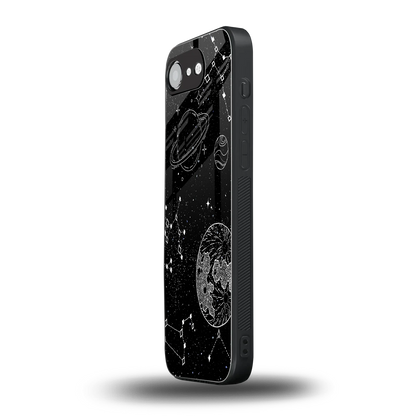 Stellar Voyage iphone 16e mobile cover | shockproof glass phone case