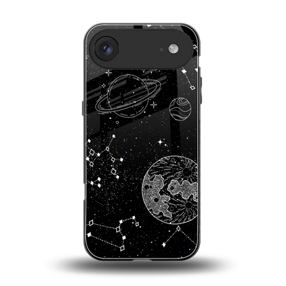 Stellar Voyage back phone cover | glass case for iphone air
