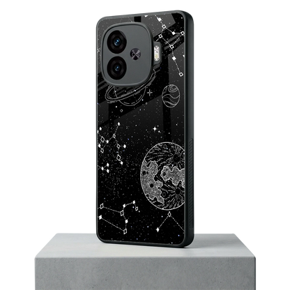Stellar Voyage iqoo neo 10r 5g mobile cover | shockproof glass phone case