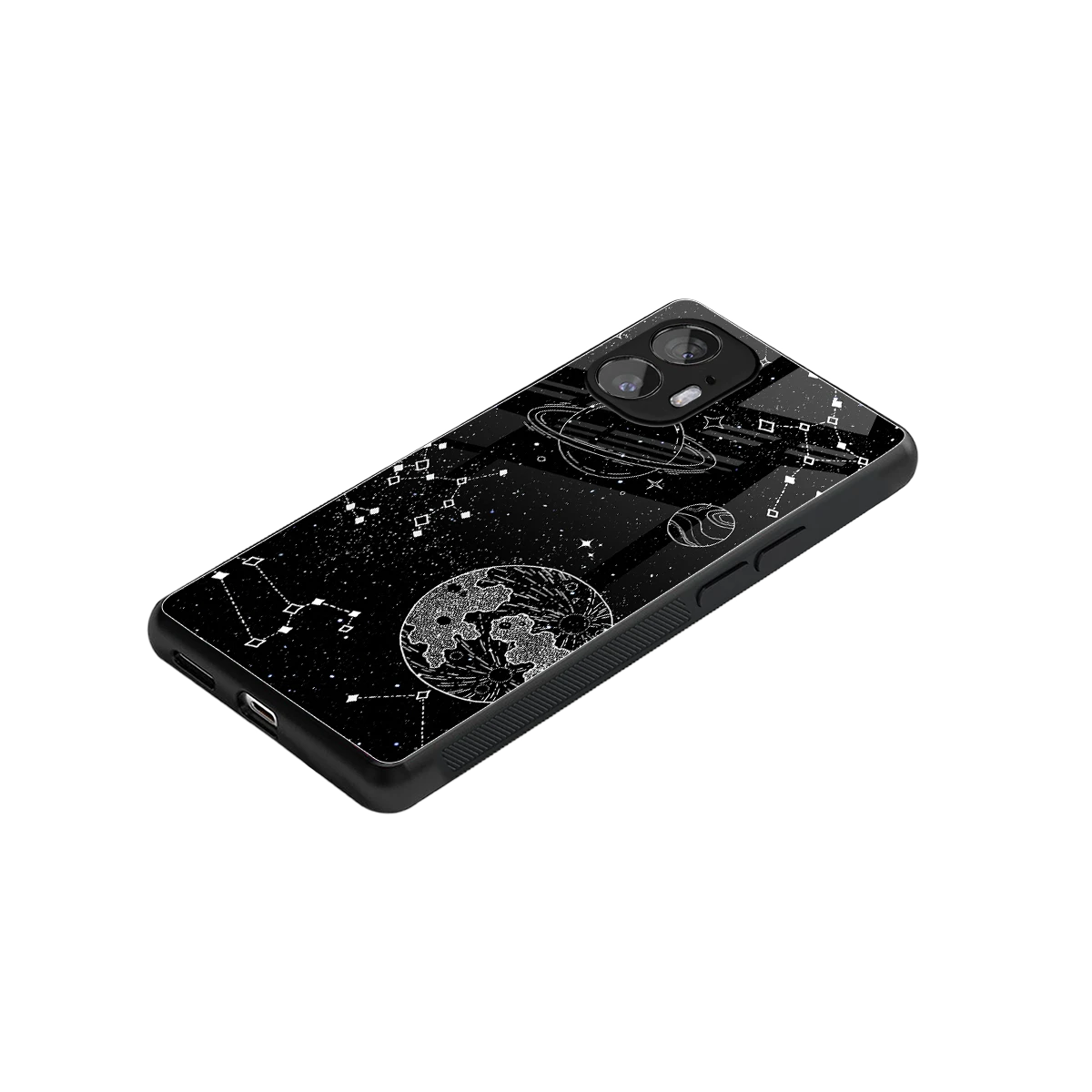Stellar Voyage stylish phone case for nothing phone 2 | glossy glass and slim fit