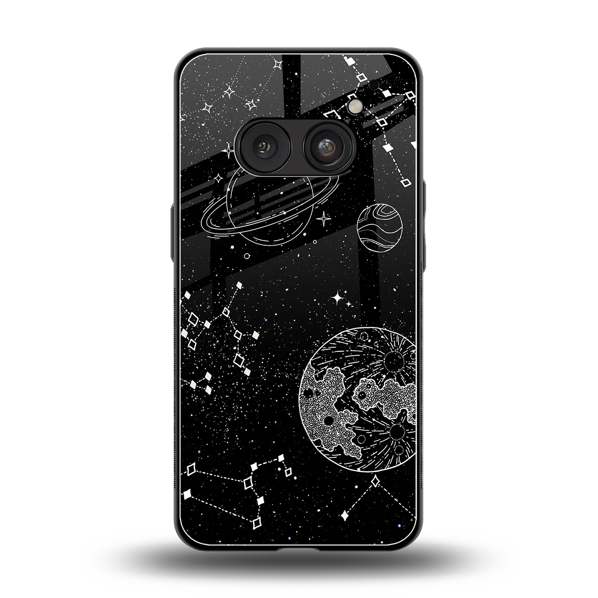 Stellar Voyage back phone cover | glass case for nothing phone 2a