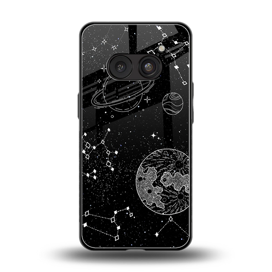 Stellar Voyage back phone cover | glass case for nothing phone 2a