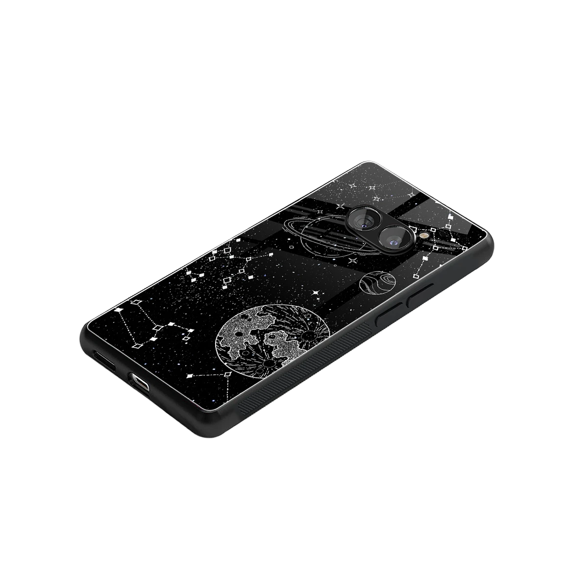 Stellar Voyage stylish phone case for nothing phone 2a | glossy glass and slim fit
