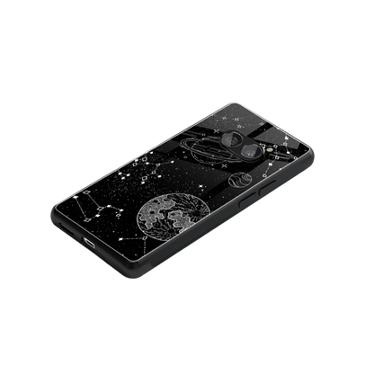 Stellar Voyage stylish phone case for nothing phone 2a | glossy glass and slim fit
