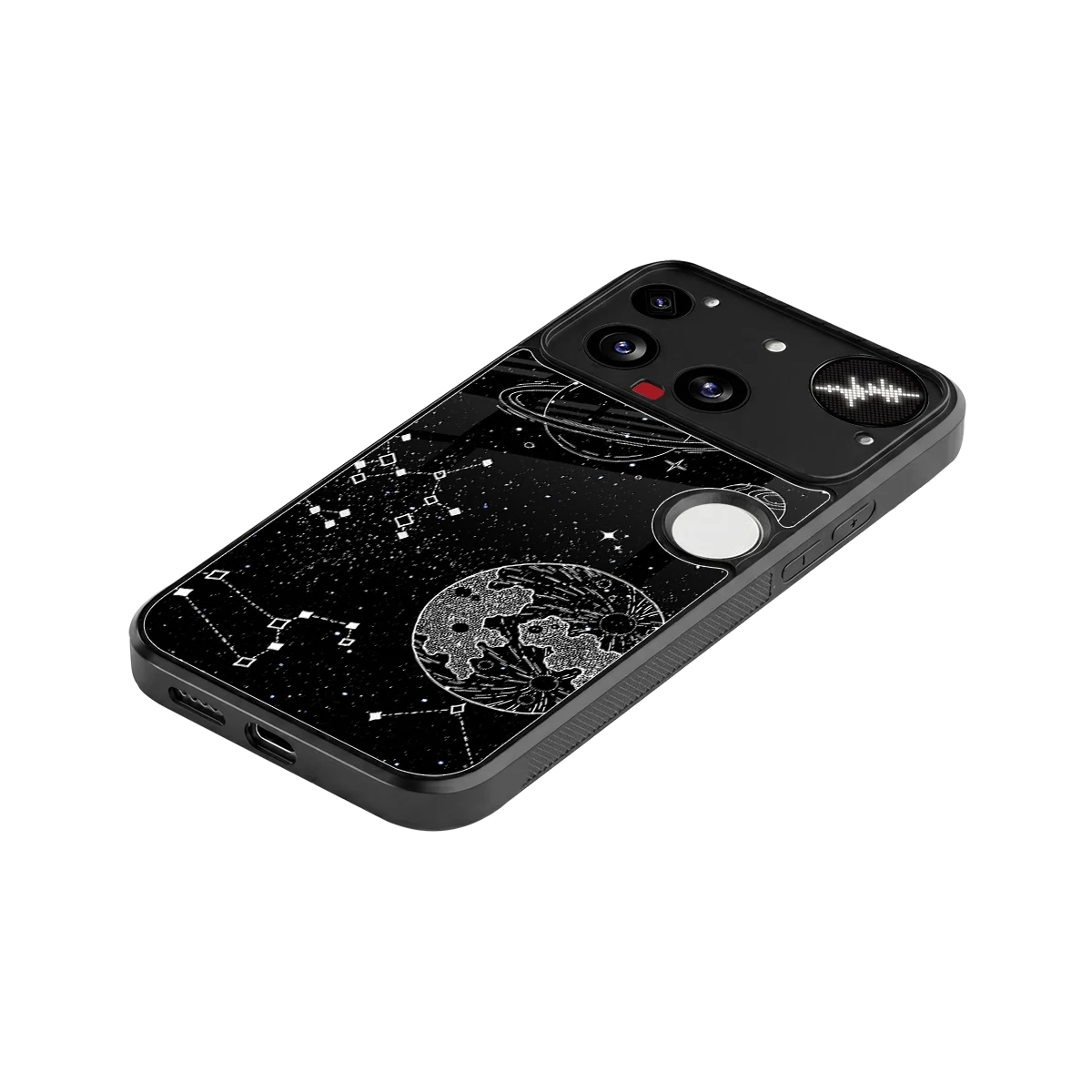 Stellar Voyage stylish phone case for nothing phone 3 | glossy glass and slim fit