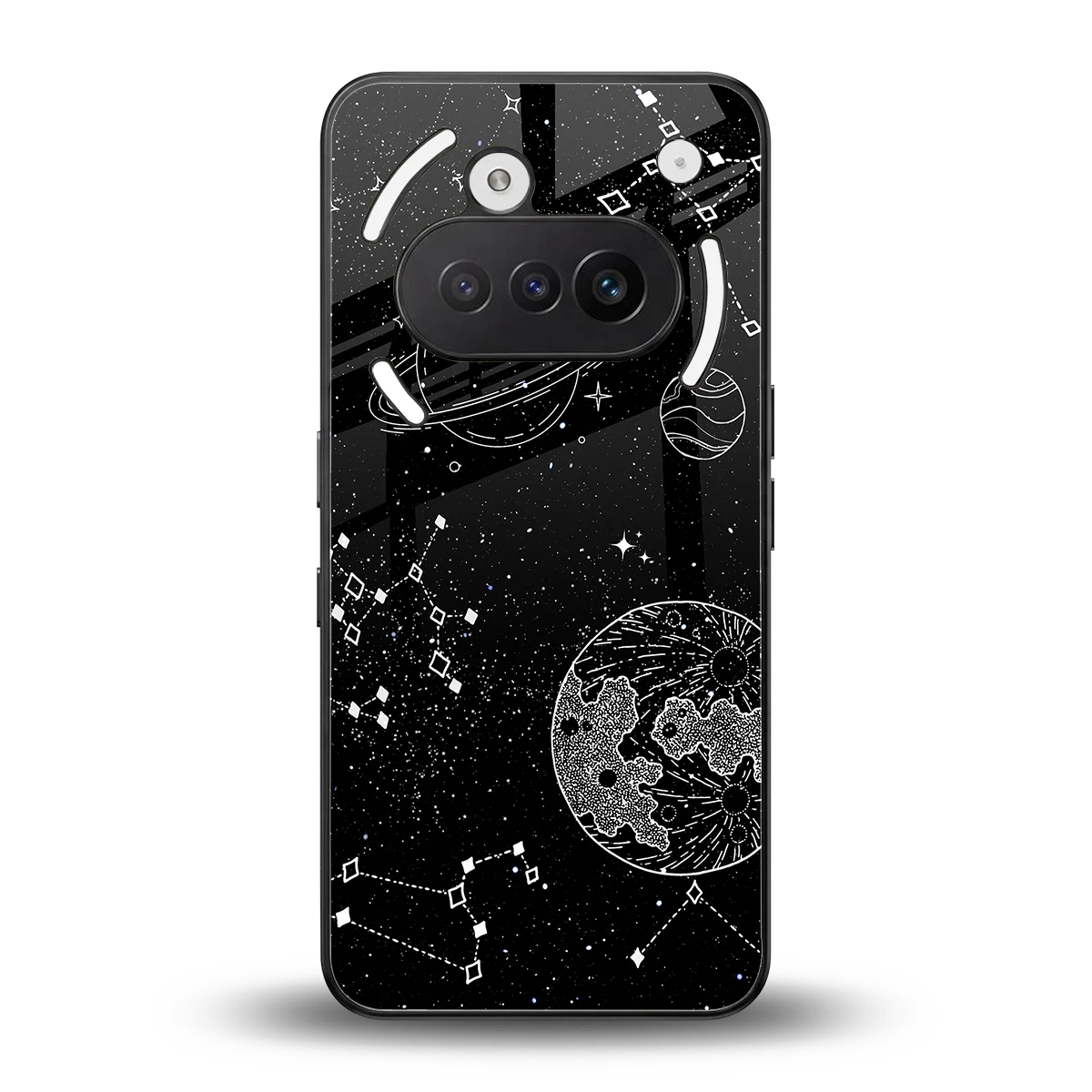 Stellar Voyage back phone cover | glass case for nothing phone 3a