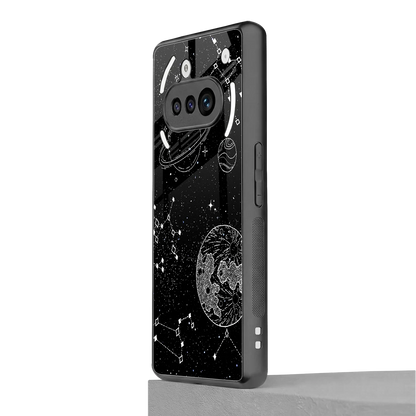 Stellar Voyage nothing phone 3a mobile cover | shockproof glass phone case