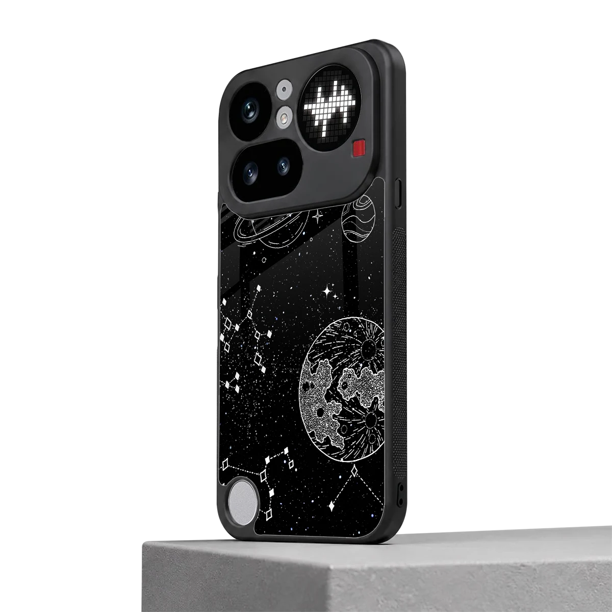 Stellar Voyage nothing phone 4a pro mobile cover | shockproof glass phone case