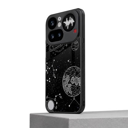 Stellar Voyage nothing phone 4a pro mobile cover | shockproof glass phone case