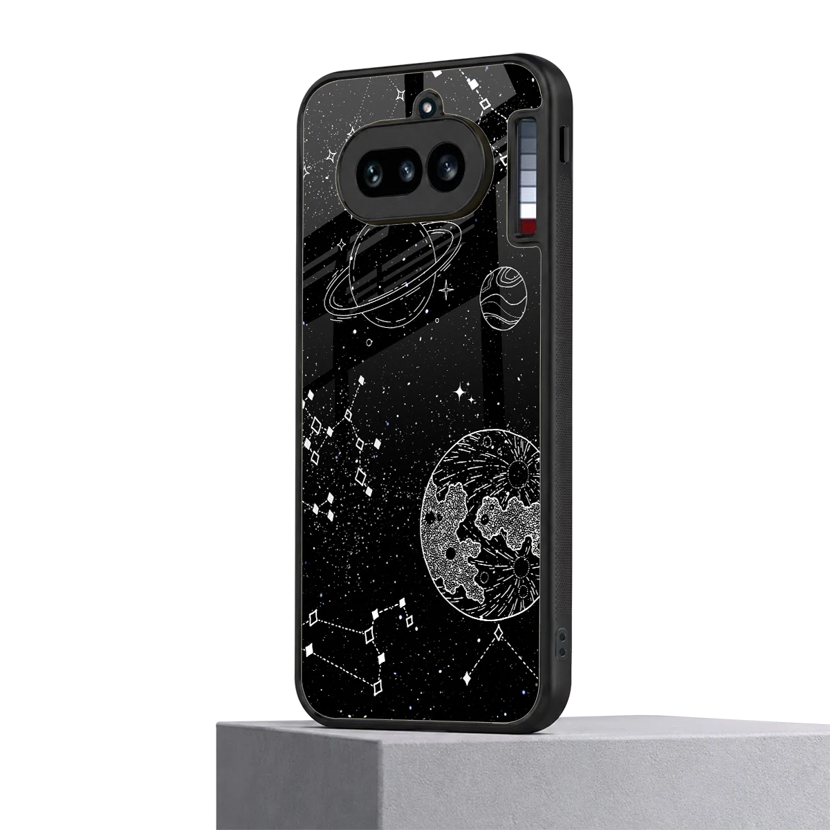 Stellar Voyage nothing phone 4a mobile cover | shockproof glass phone case