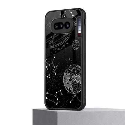 Stellar Voyage nothing phone 4a mobile cover | shockproof glass phone case
