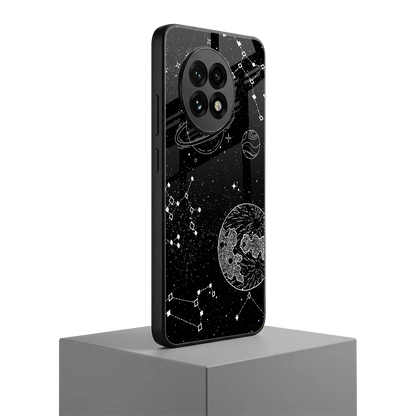 Stellar Voyage oneplus 13r mobile cover | shockproof glass phone case