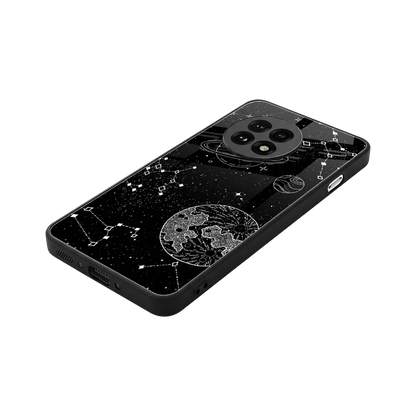 Stellar Voyage stylish phone case for oneplus 13r | glossy glass and slim fit