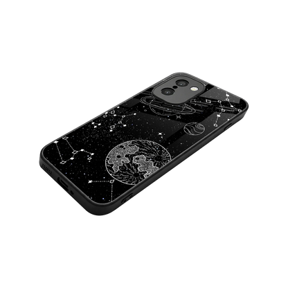 Stellar Voyage stylish phone case for oneplus 15r | glossy glass and slim fit