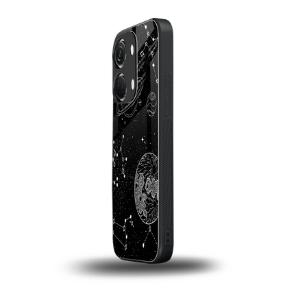 Stellar Voyage oneplus nord 3 mobile cover | shockproof glass phone case