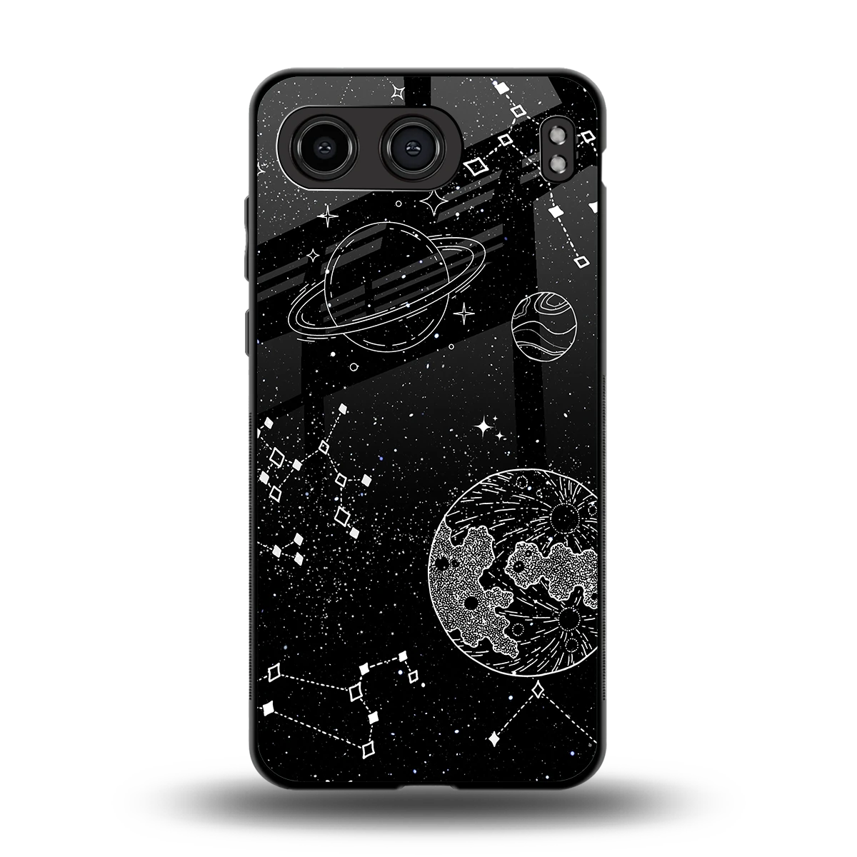 Stellar Voyage back phone cover | glass case for oneplus nord 4