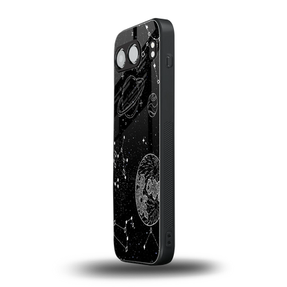 Stellar Voyage oneplus nord 4 mobile cover | shockproof glass phone case