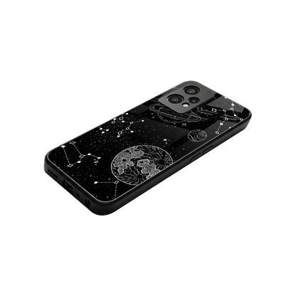 Stellar Voyage stylish phone case for oneplus nord ce 2 lite | glossy glass and slim fit
