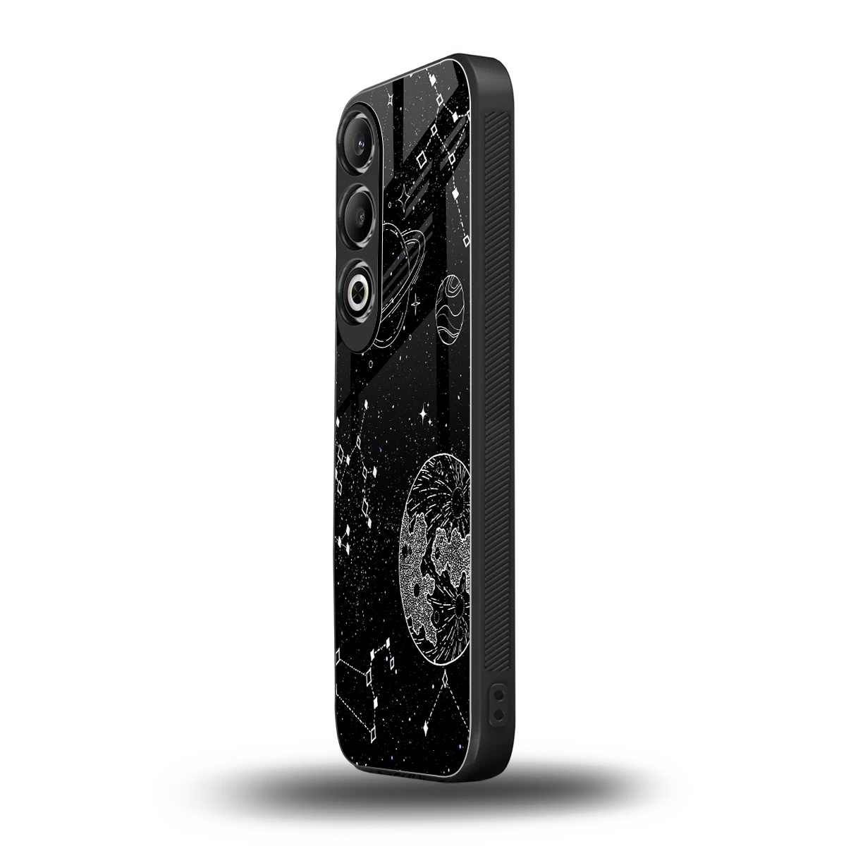 Stellar Voyage oneplus nord ce 4 mobile cover | shockproof glass phone case