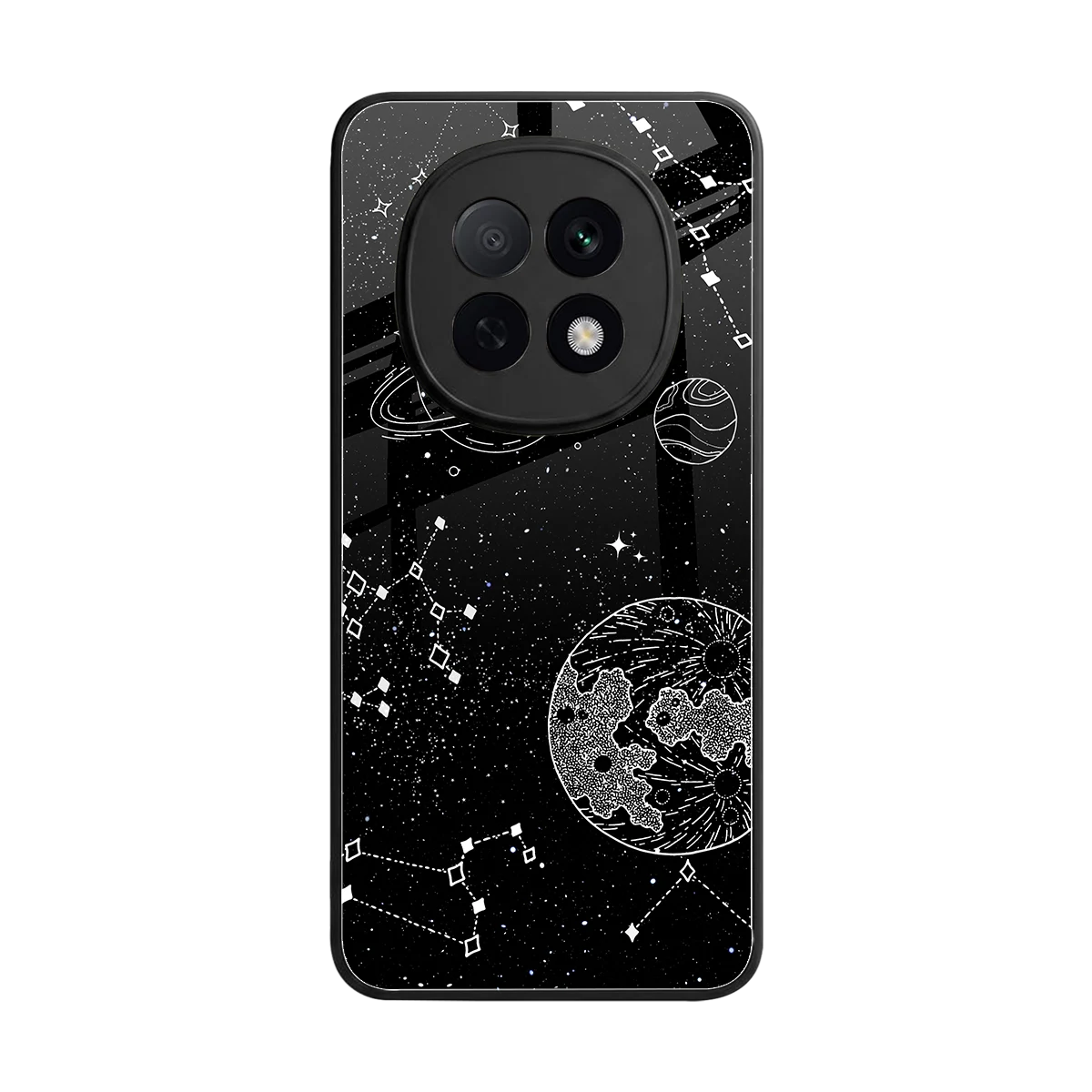 Stellar Voyage back phone cover | glass case for oppo f29 pro 5g