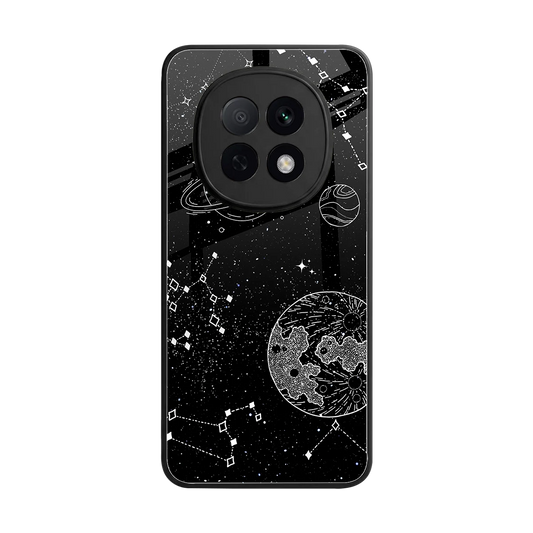 Stellar Voyage back phone cover | glass case for oppo f29 pro 5g
