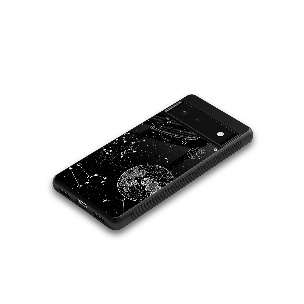 Stellar Voyage google pixel 6 mobile cover | shockproof glass phone case