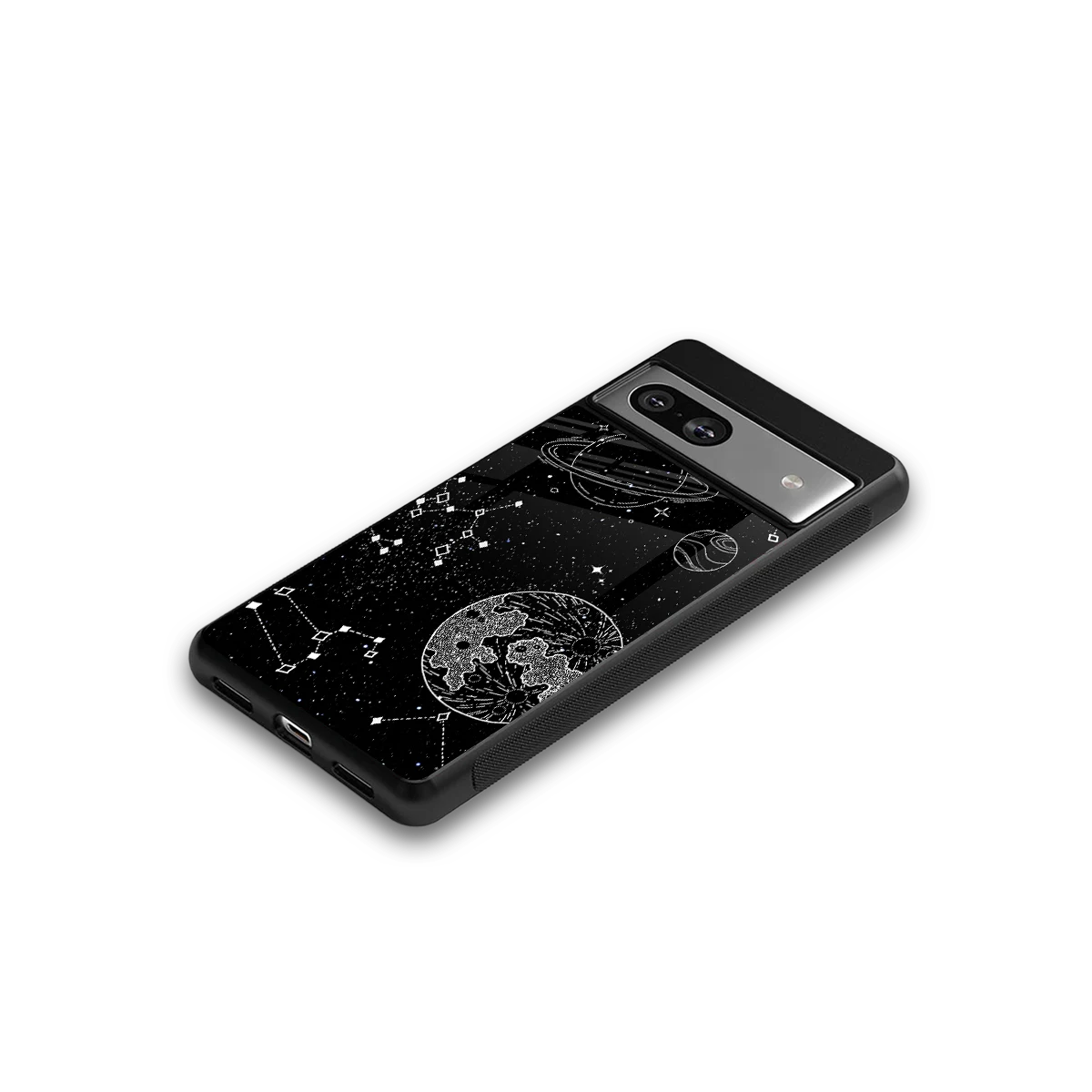 Stellar Voyage google pixel 7 mobile cover | shockproof glass phone case