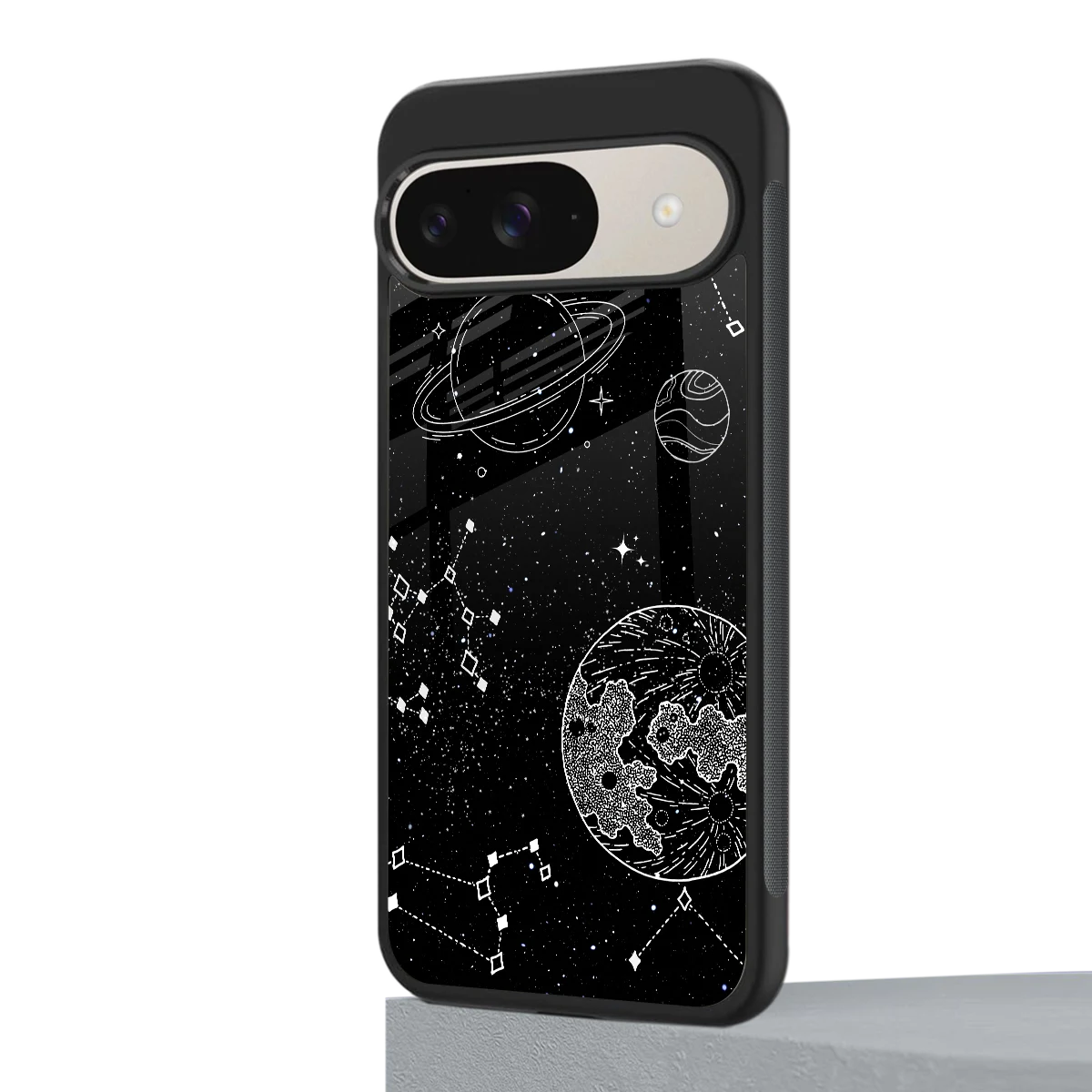 Stellar Voyage google pixel 9 mobile cover | shockproof glass phone case