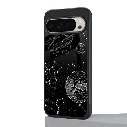 Stellar Voyage google pixel 9 pro xl mobile cover | shockproof glass phone case