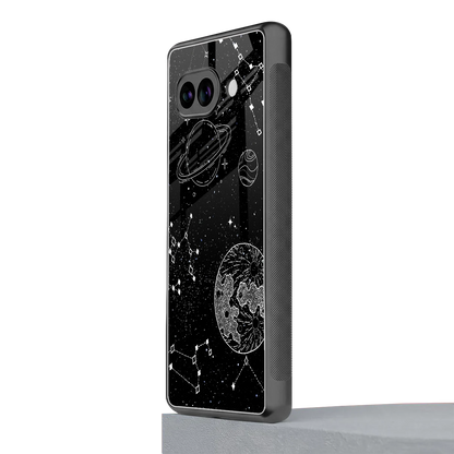 Stellar Voyage google pixel 10a mobile cover | shockproof glass phone case