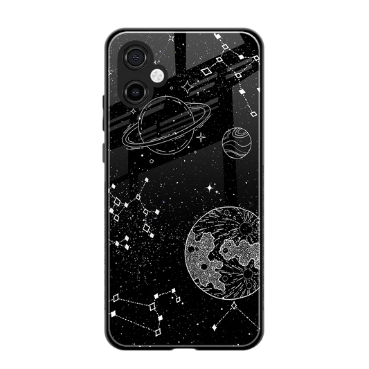 Stellar Voyage back phone cover | glass case for samsung galaxy a06 5g