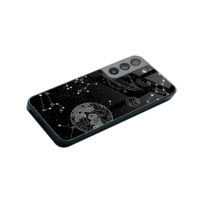 Stellar Voyage stylish phone case for samsung galaxy s22 | glossy glass and slim fit