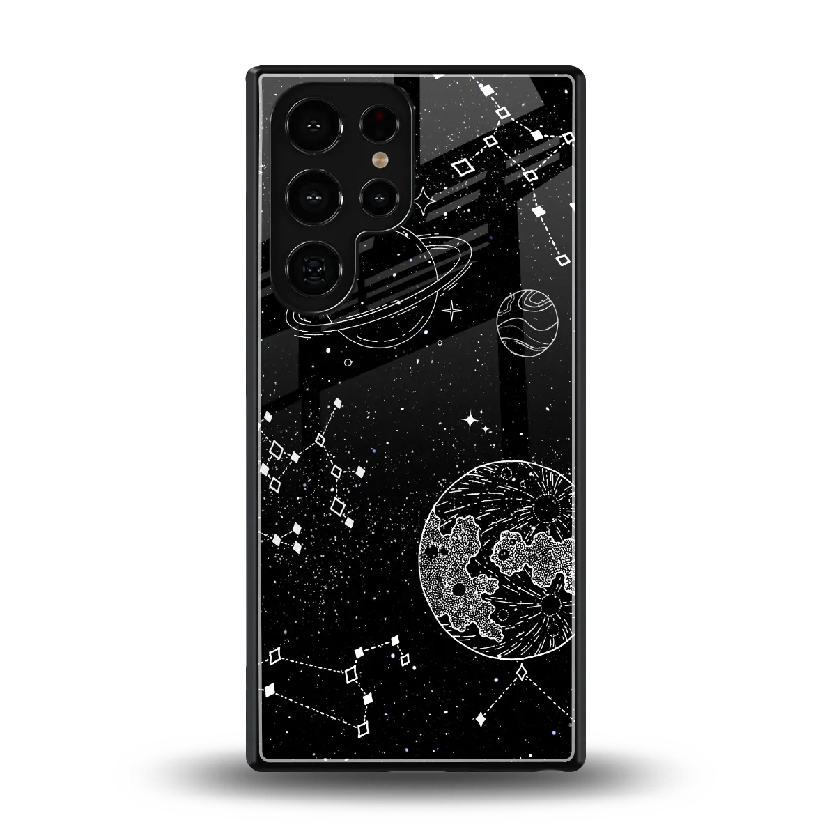 Stellar Voyage back phone cover | glass case for samsung galaxy s26 ultra