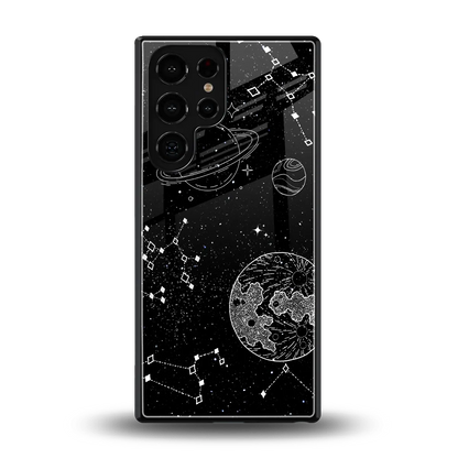 Stellar Voyage back phone cover | glass case for samsung galaxy s26 ultra