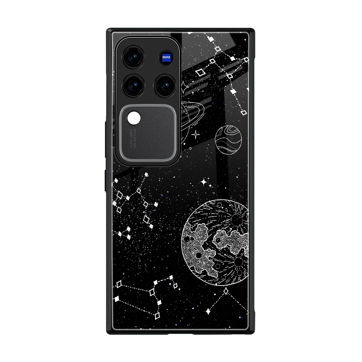 Stellar Voyage back phone cover | glass case forvivo v30 pro
