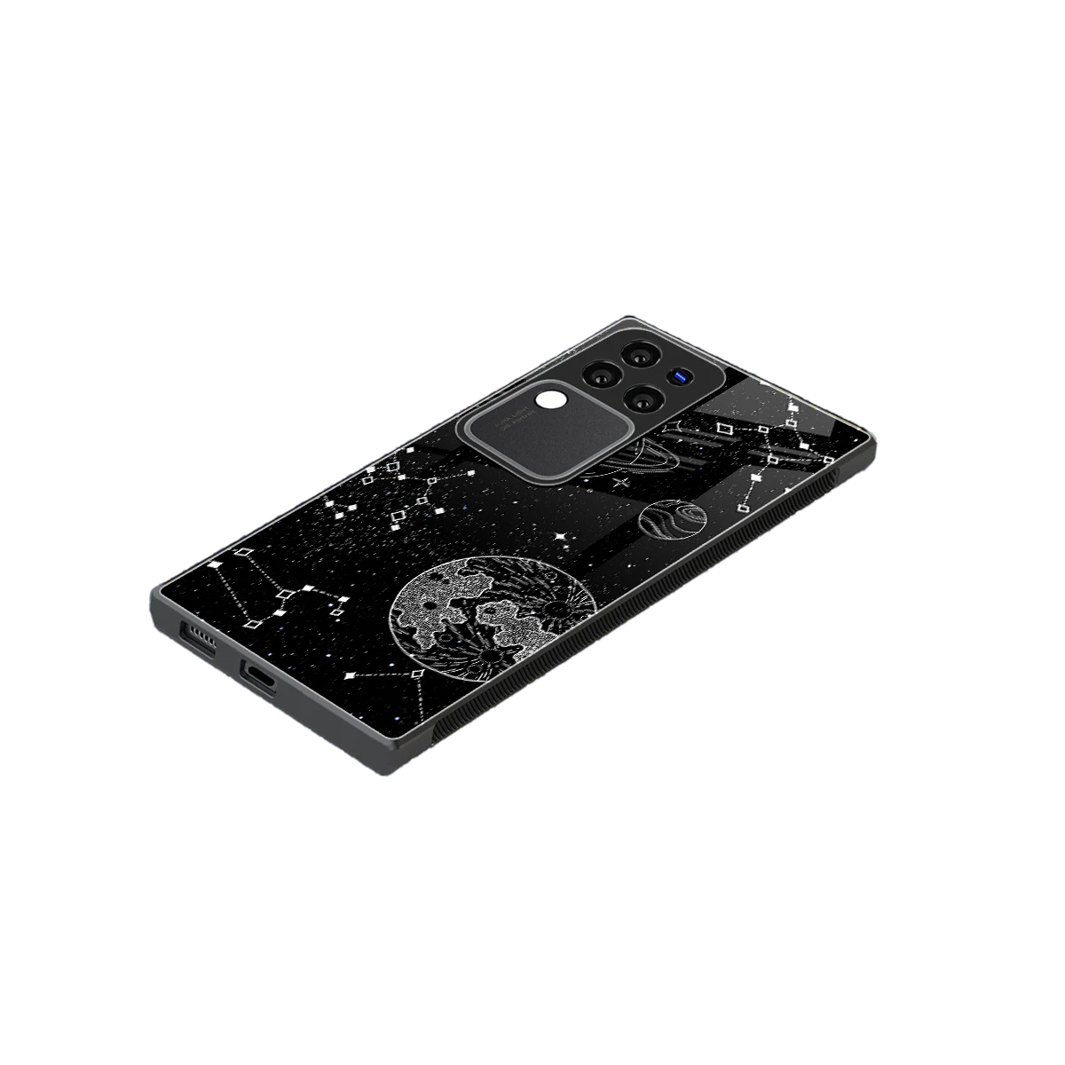 Stellar Voyage stylish phone case forvivo v30 pro | glossy glass and slim fit