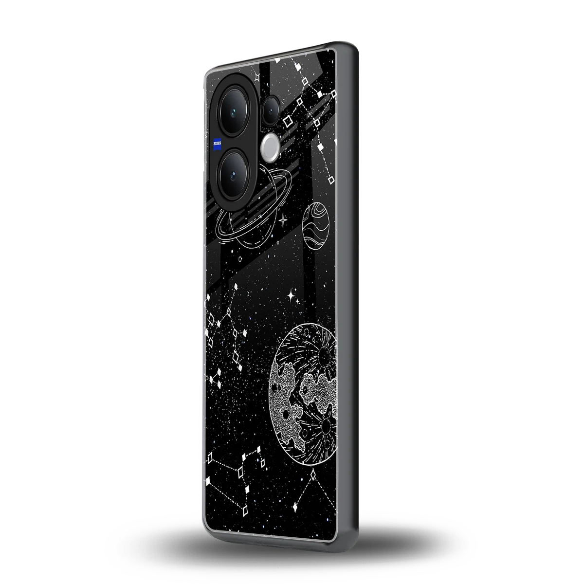Stellar Voyage vivo v60 mobile cover | shockproof glass phone case