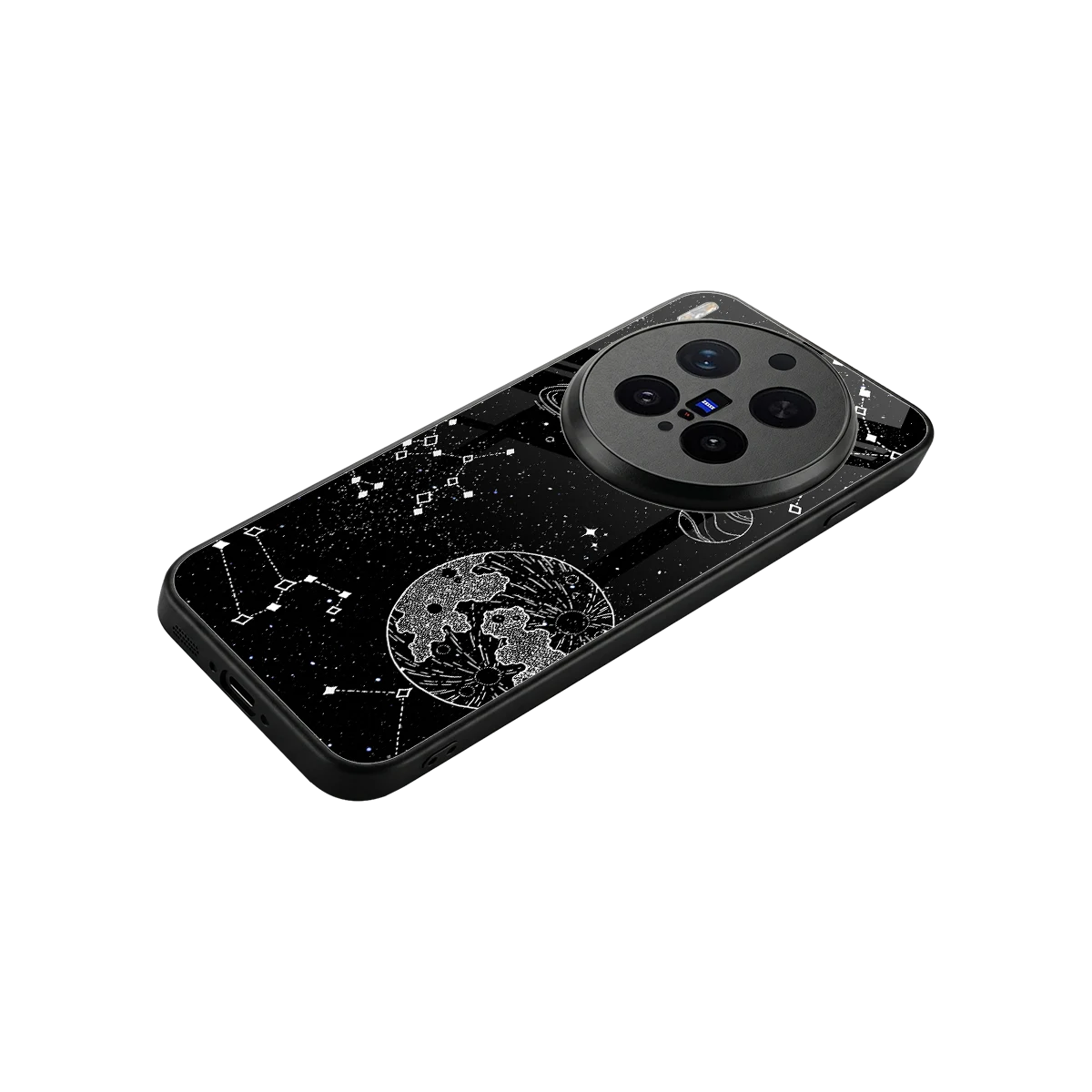 Stellar Voyage stylish phone case for vivo x300 pro | glossy glass and slim fit