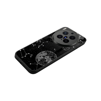 Stellar Voyage stylish phone case for vivo x300 pro | glossy glass and slim fit