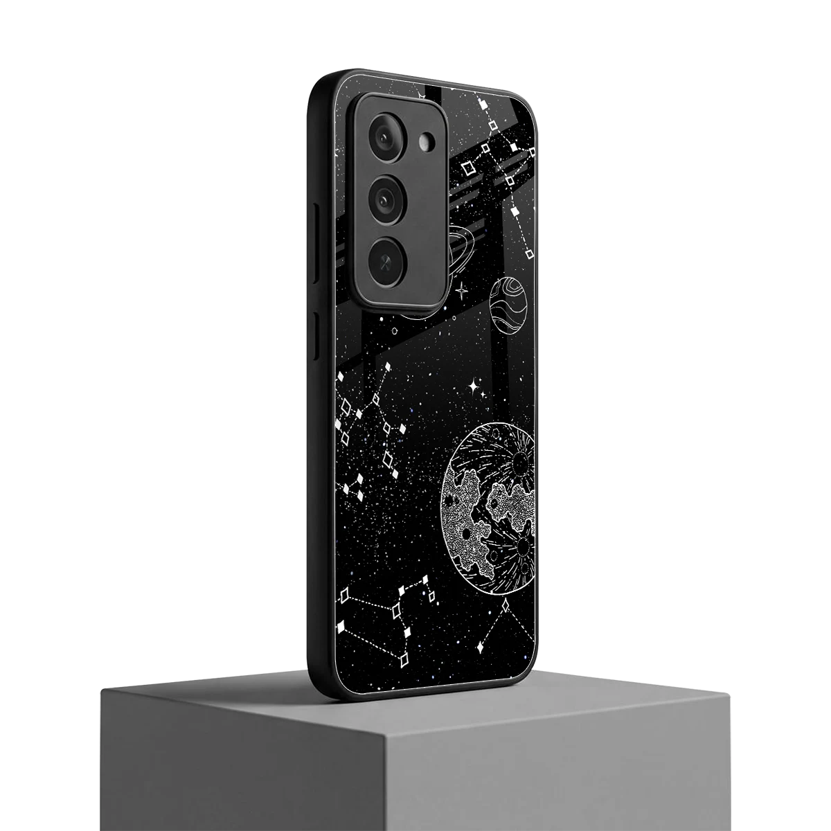 Stellar Voyage redmi 15 5g mobile cover | shockproof glass phone case