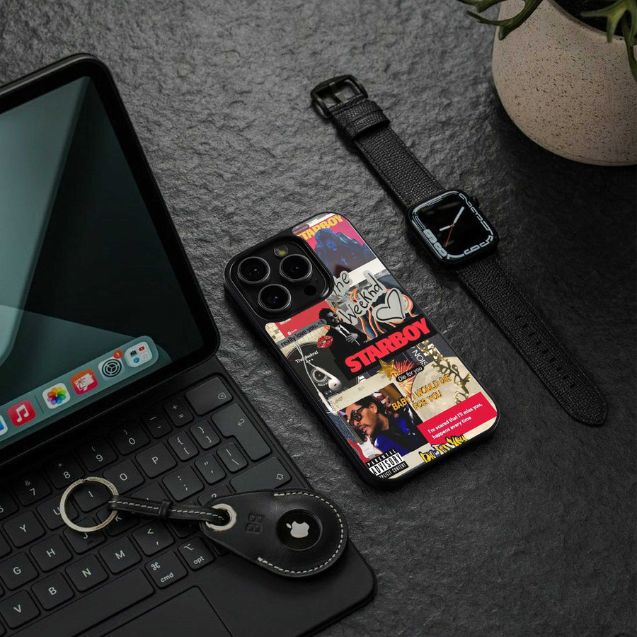 Stellar Starboy Phone Case for Iphone 15 Pro | Glass Case
