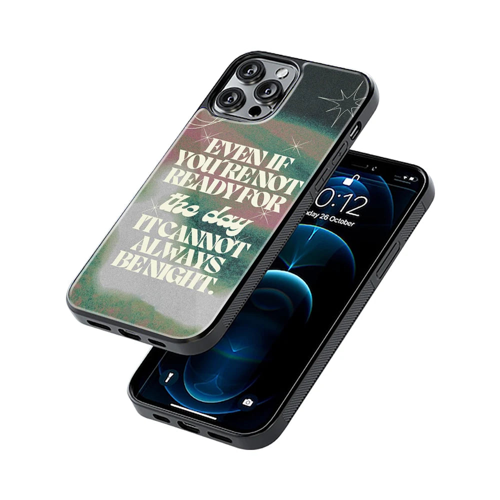 Protective Glass Back Phone Case Compatible with iPhone, Samsung, OnePlus, Pixel & More