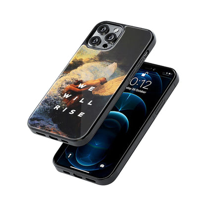 Protective Glass Back Phone Case Compatible with iPhone, Samsung, OnePlus, Pixel & More
