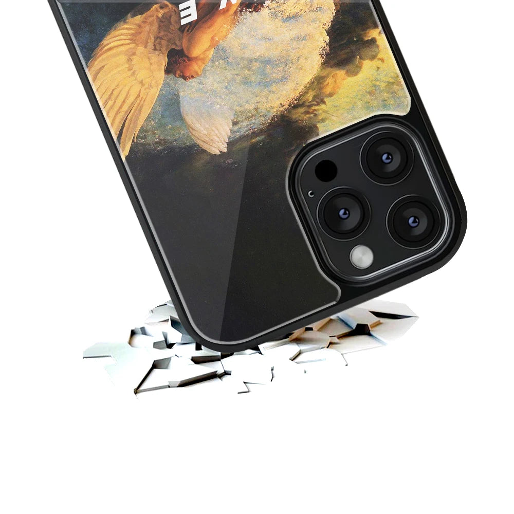 Durable Glass Back Mobile Case for iPhone, Samsung, OnePlus, Google Pixel, Redmi, Vivo, Oppo
