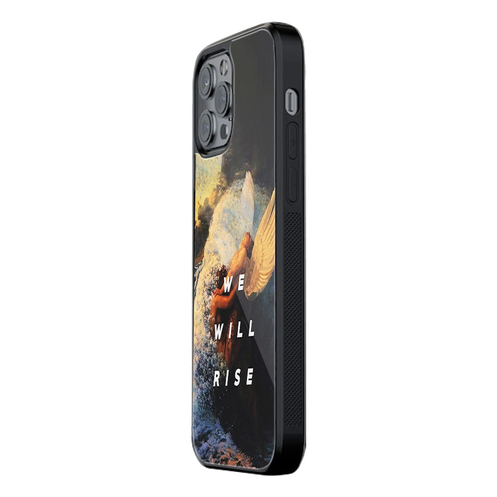 Trendy Glass Back Mobile Case for iPhone, Samsung, Redmi, OnePlus, Google Pixel, Motorola